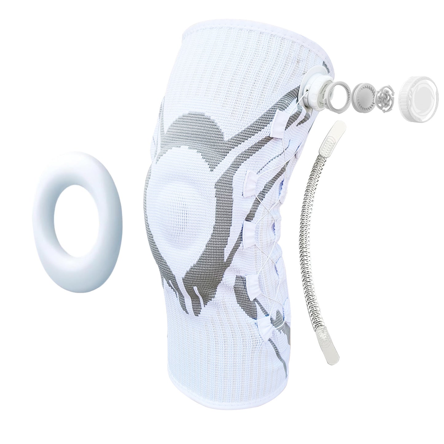 No more stiffness and slippage! SEAGRIL Adjustable Compression Knee Brace redefines safety for everyday activities.