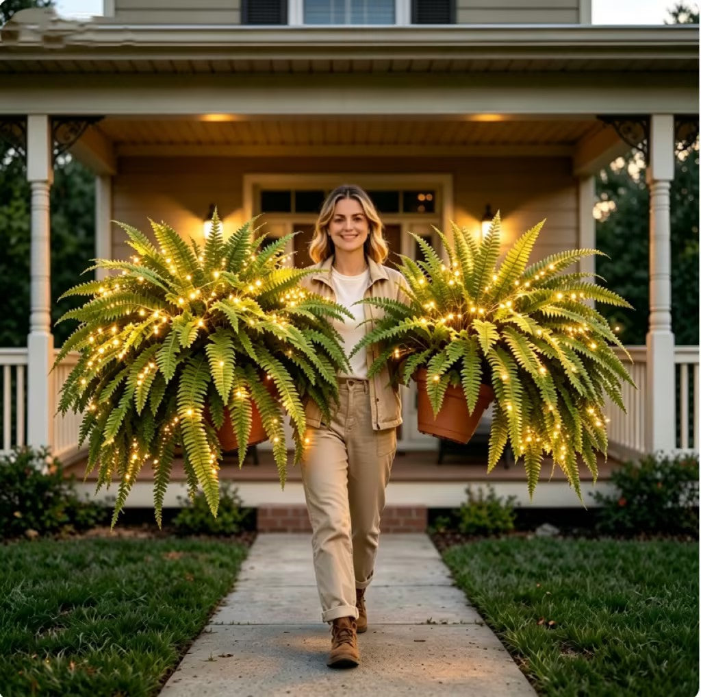 🔥49% Sale Only Today-Realistic Faux Greenery for Porch, Patio & Home – UV Resistant, Zero Maintenance