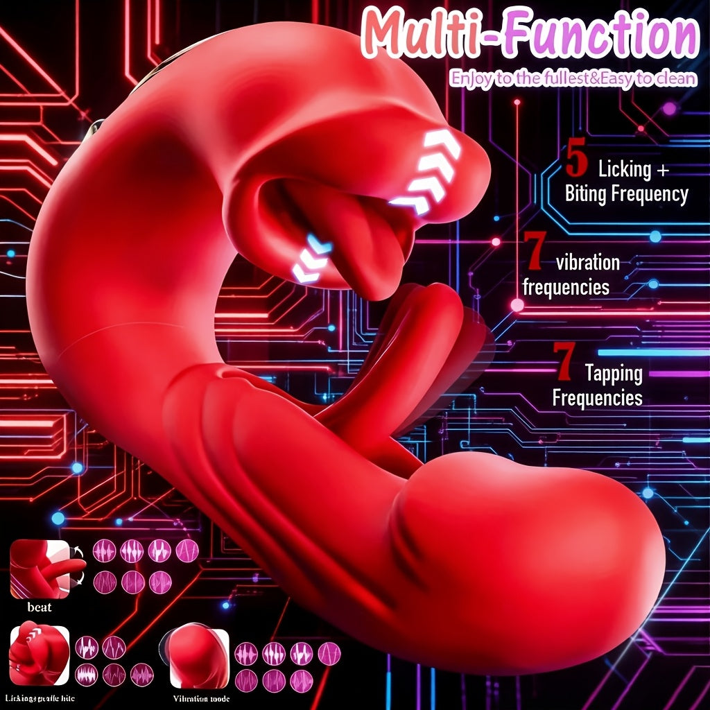 💖Unleash 2026’s Ultimate Pleasure ✨ G-Spot Vibrator Female Sex Toy ，7 slapping vibration modes and 5 licking modes