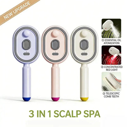 🔥Final 3 Hours: 60% OFF🎁Electric Spray Air Cushion Massage Comb
