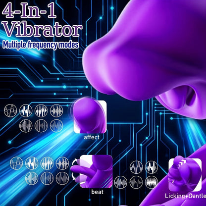 💖Unleash 2026’s Ultimate Pleasure ✨ G-Spot Vibrator Female Sex Toy ，7 slapping vibration modes and 5 licking modes