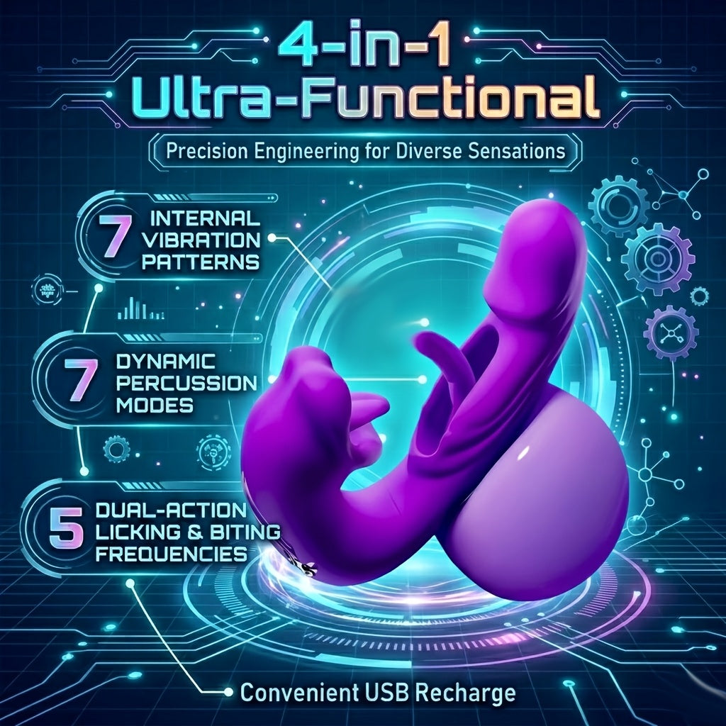 💖Unleash 2026’s Ultimate Pleasure ✨ G-Spot Vibrator Female Sex Toy ，7 slapping vibration modes and 5 licking modes