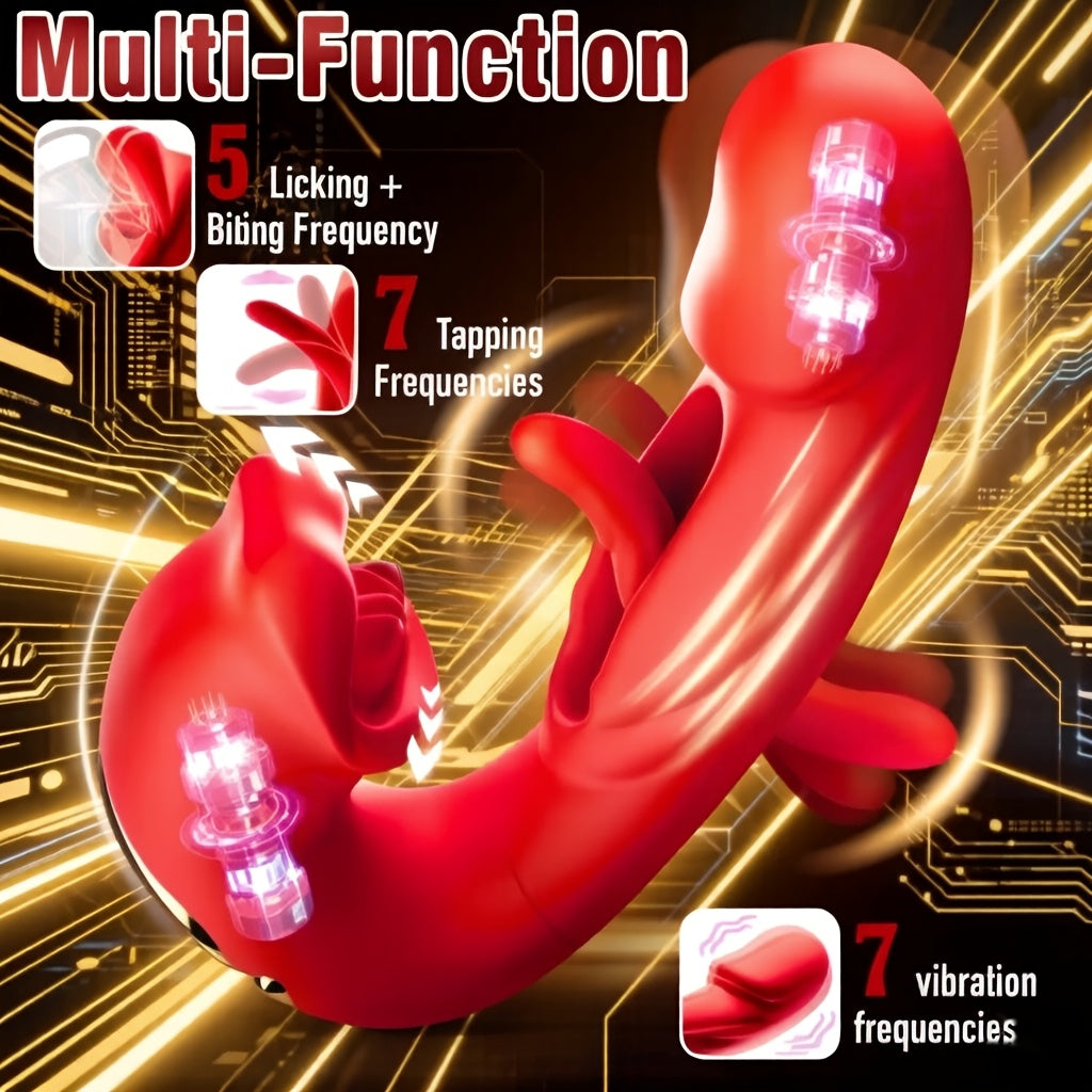 💖Unleash 2026’s Ultimate Pleasure ✨ G-Spot Vibrator Female Sex Toy ，7 slapping vibration modes and 5 licking modes