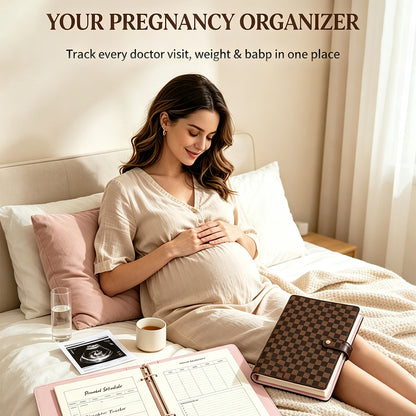 🤱💝Pregnancy to Newborn Planner Track doctor visits, feeding, sleep, vaccines & baby prep in one binder.