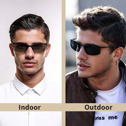 Smart polarized sunglasses with optional eyeglass case set