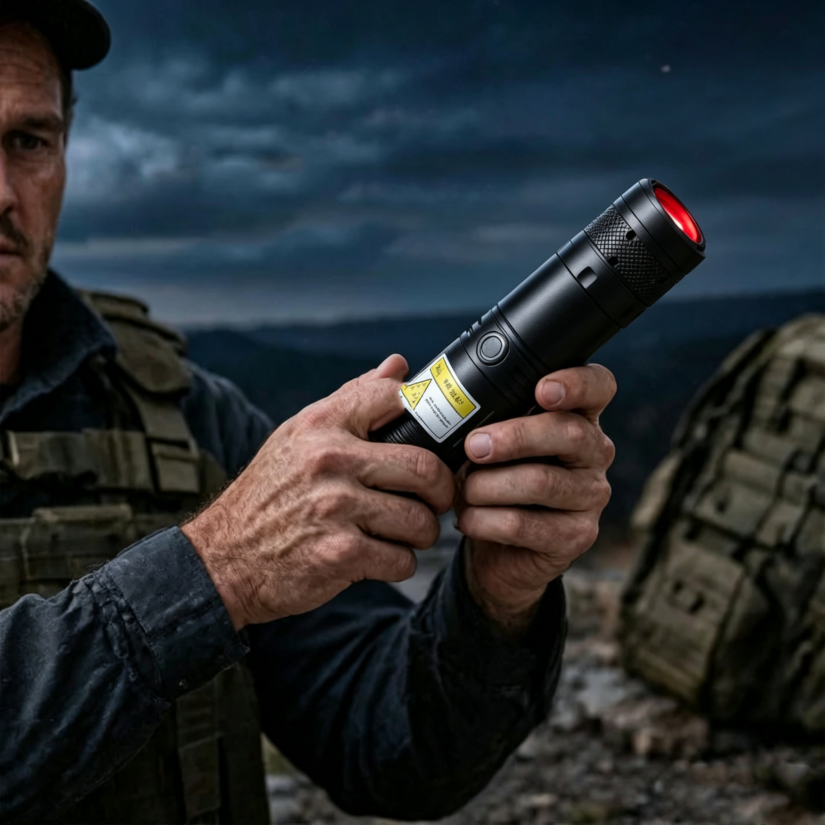 🔥120W 900-1100nm Infrared Laser Pen – 2026 Upgraded, Cuts & Marks with Precision