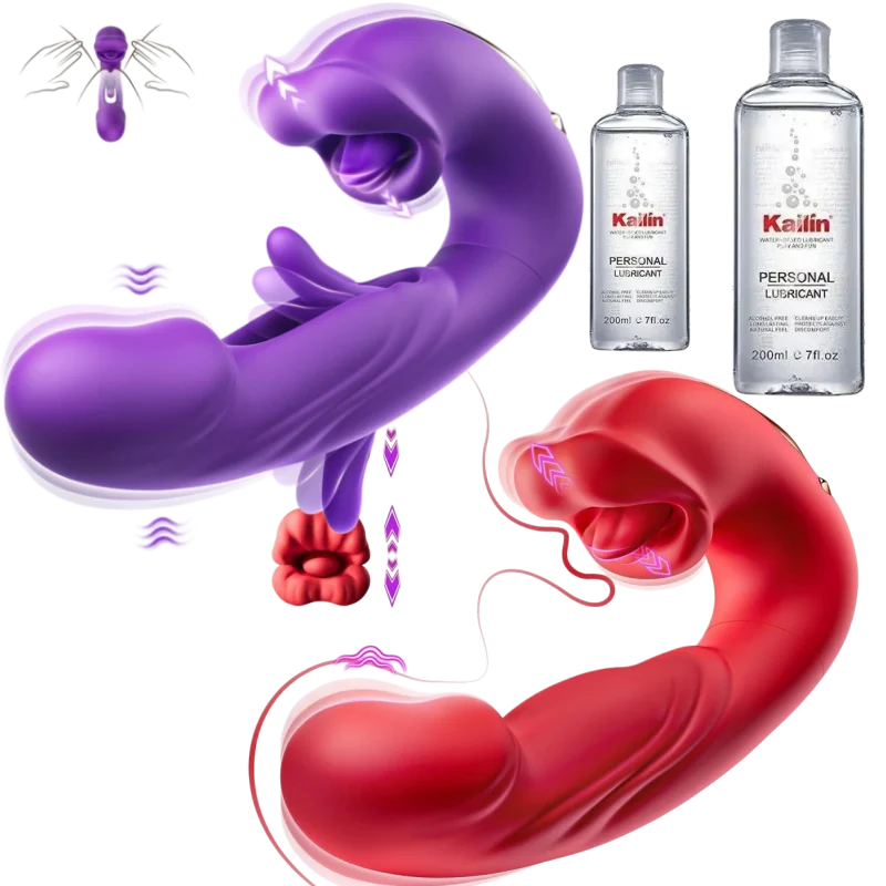 💖Unleash 2026’s Ultimate Pleasure ✨ G-Spot Vibrator Female Sex Toy ，7 slapping vibration modes and 5 licking modes