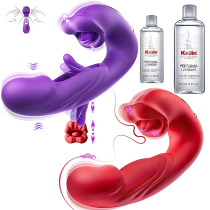 💖Unleash 2026’s Ultimate Pleasure ✨ G-Spot Vibrator Female Sex Toy ，7 slapping vibration modes and 5 licking modes