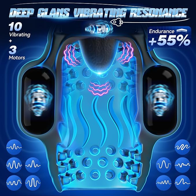 💥LAST DAY 45% OFF 2026 Upgraded Vibrator - Smart AI 5in1 Performance Therapy Trainer💪