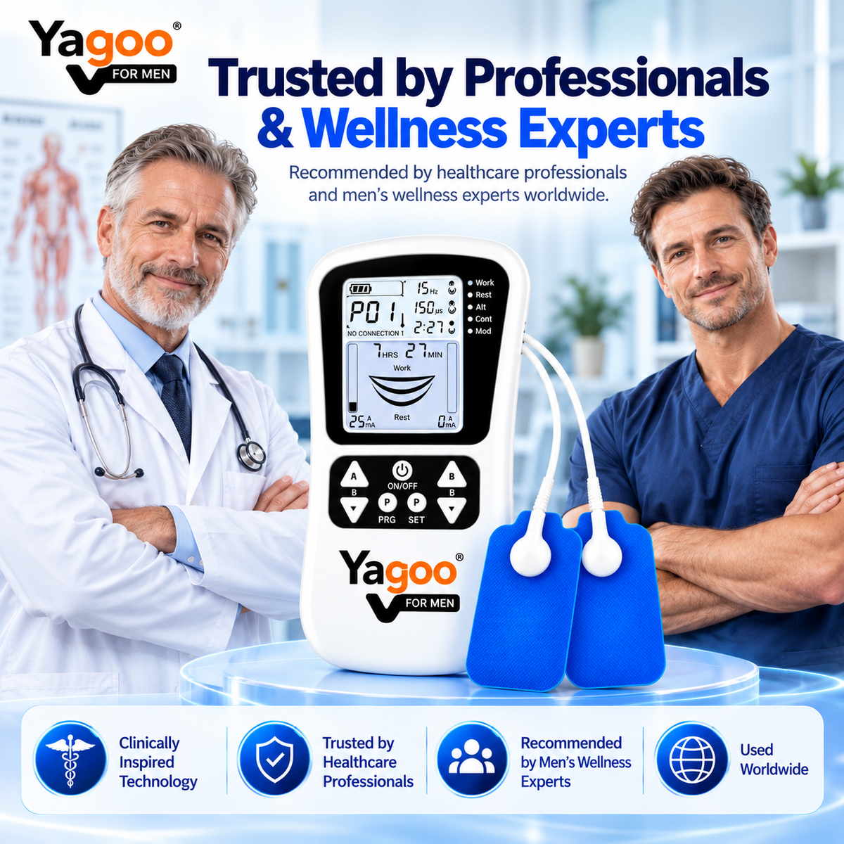 ⚡💥Micro-electro-pulse therapy:Multifunctional dredging and physiotherapy, whole body electrotherapy- No surgery, no needles – pain disappears, Restore male confidence