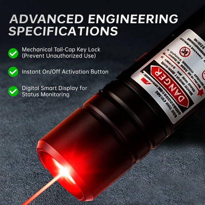 🔥120W 900-1100nm Infrared Laser Pen – 2026 Upgraded, Cuts & Marks with Precision