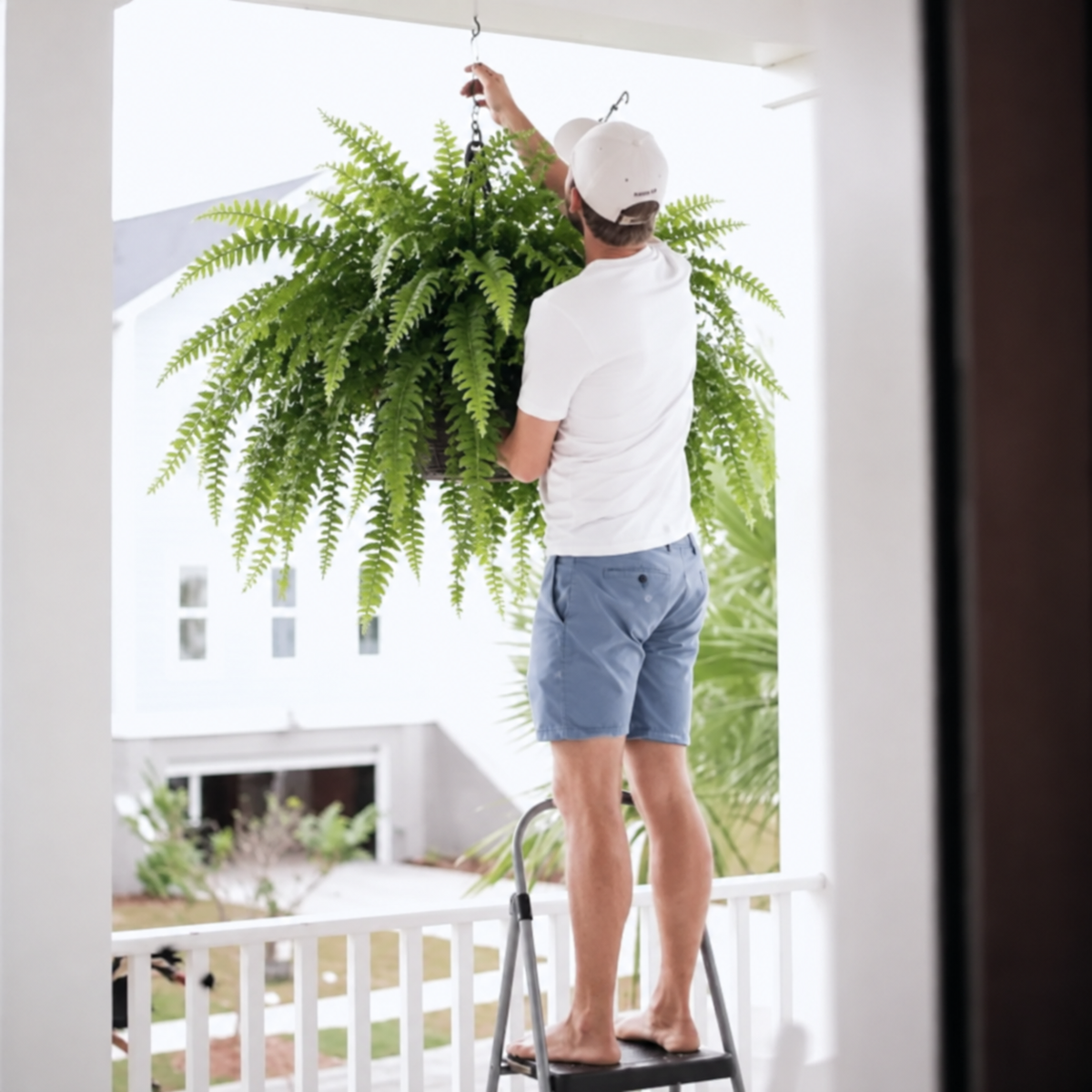 🔥49% Sale Only Today-Realistic Faux Greenery for Porch, Patio & Home – UV Resistant, Zero Maintenance