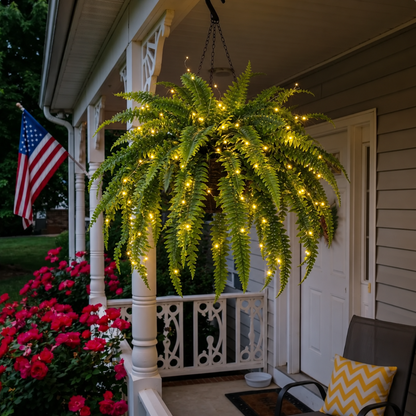 🔥49% Sale Only Today-Realistic Faux Greenery for Porch, Patio & Home – UV Resistant, Zero Maintenance