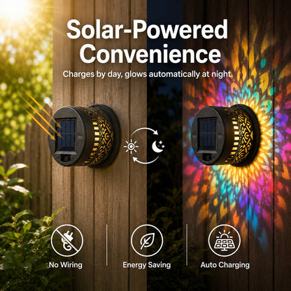 Seven-Color Changing Solar Mandala Lights