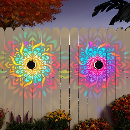 Seven-Color Changing Solar Mandala Lights