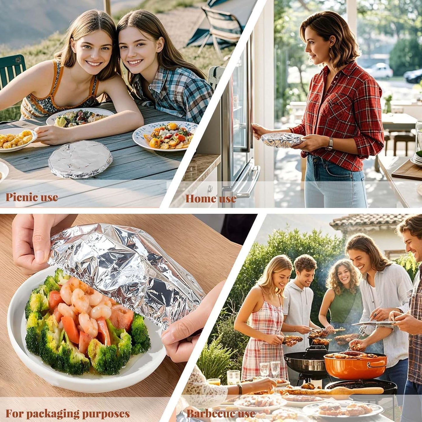 Aluminum Foil Heat-retaining Cover