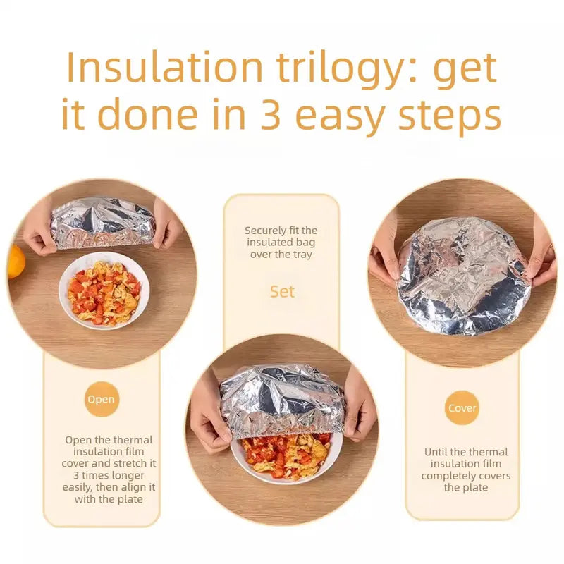 Aluminum Foil Heat-retaining Cover