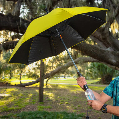 ❄️Portable AC? It’s This Umbrella!--Sun Umbrella with Fan and Mister