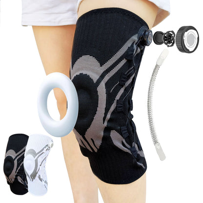 No more stiffness and slippage! SEAGRIL Adjustable Compression Knee Brace redefines safety for everyday activities.