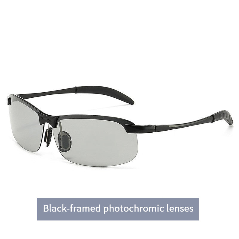 Smart polarized sunglasses with optional eyeglass case set