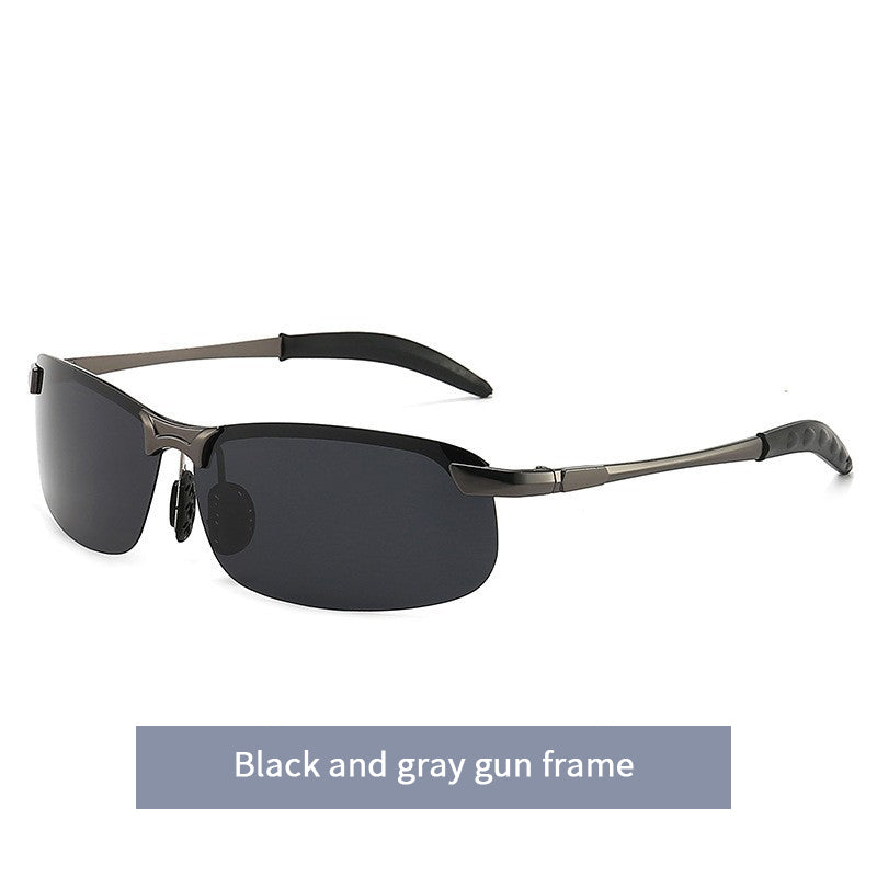 Smart polarized sunglasses with optional eyeglass case set