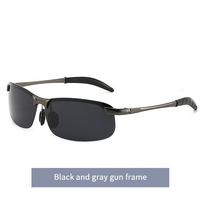 Smart polarized sunglasses with optional eyeglass case set