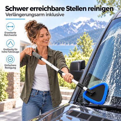 Dual Magnetic Car Window Cleaner | Streak-Free Car Window Cleaning Kit