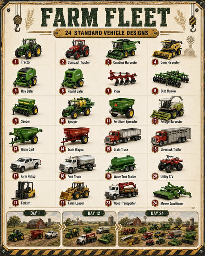 🚒Build the Fleet Collection 24-Day Vehicle Advent Calendar Series | ✨A New Adventure Every Morning