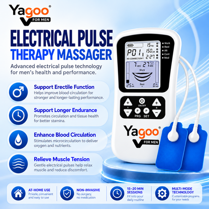 ⚡💥Micro-electro-pulse therapy:Multifunctional dredging and physiotherapy, whole body electrotherapy- No surgery, no needles – pain disappears, Restore male confidence