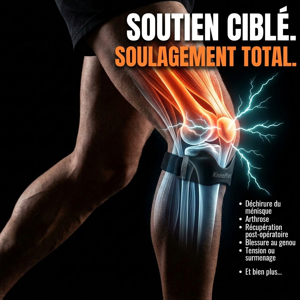 Running/Fitness Knee Support Strap | Relieves knee pain, protects the patellar tendon, and supports squats and deadlifts.