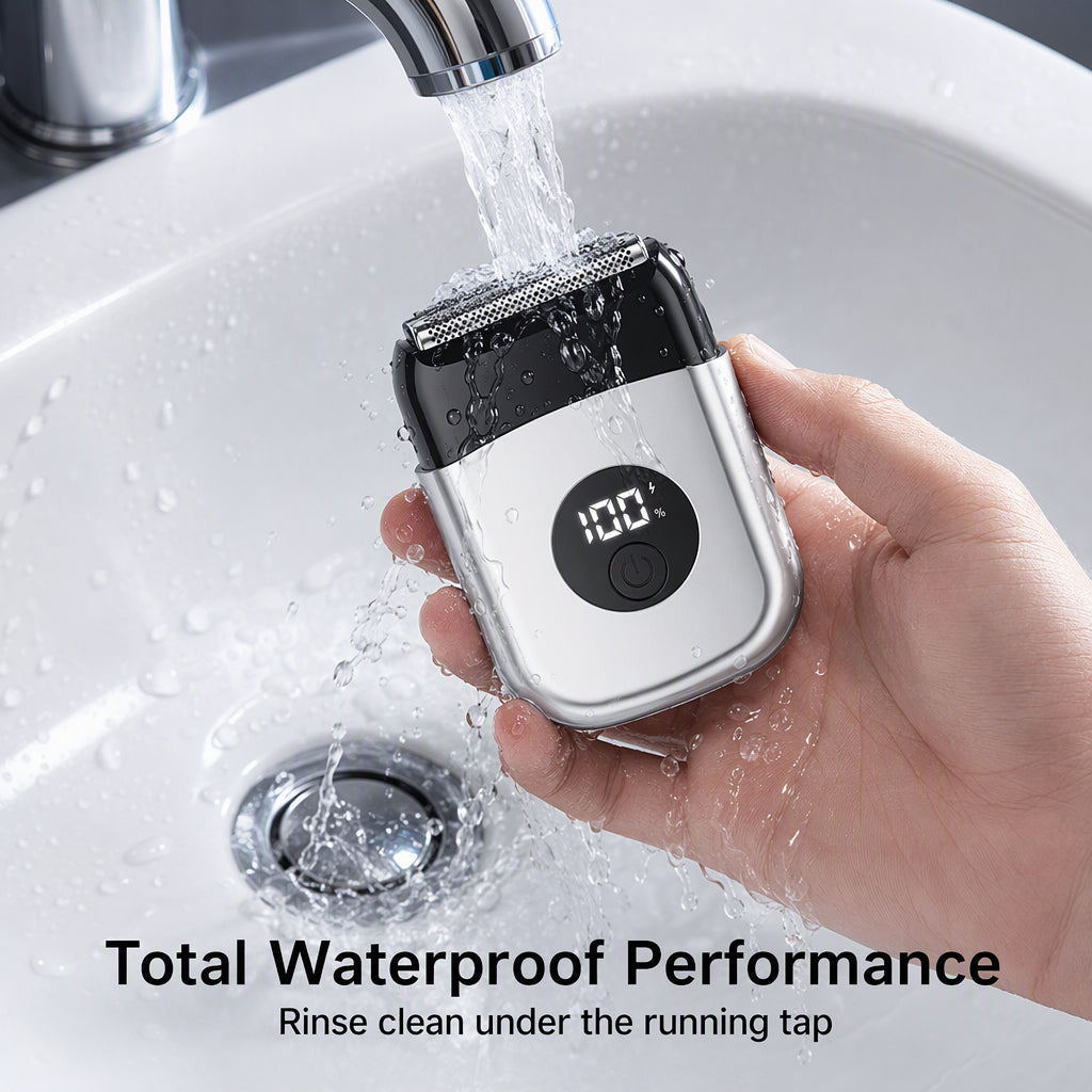 📢📢 50% OFF! Compact Electric Foil Shaver – Dual Heads for a Close Shave at Home or Away ✨✈️